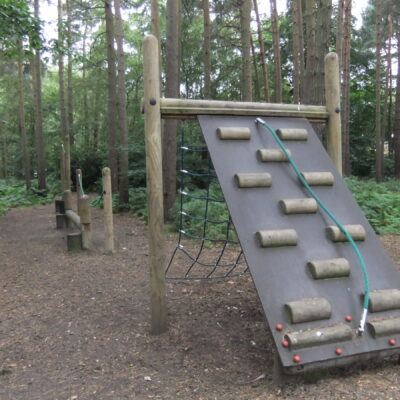 Climbing Wall and Net